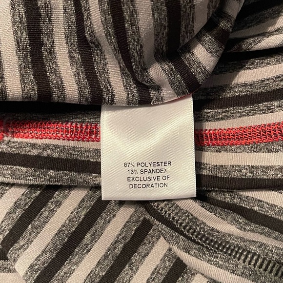 Very Nice Cremieux Club 38 Performance Striped 1/4-Zip Golf Pullover XXL - Picture 3 of 7